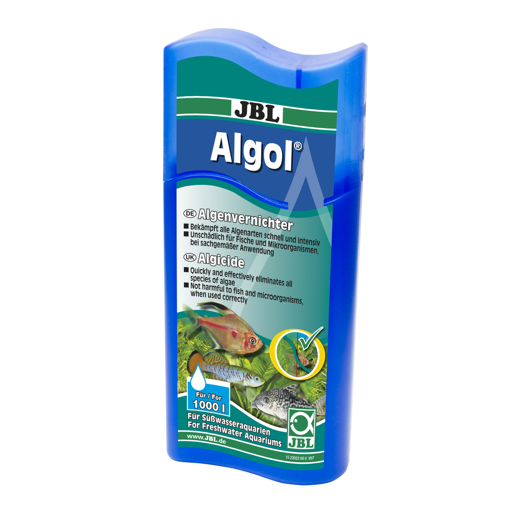 For beautiful freshwater aquariums: Intensively combats all types of algae (including green water = suspended algae)