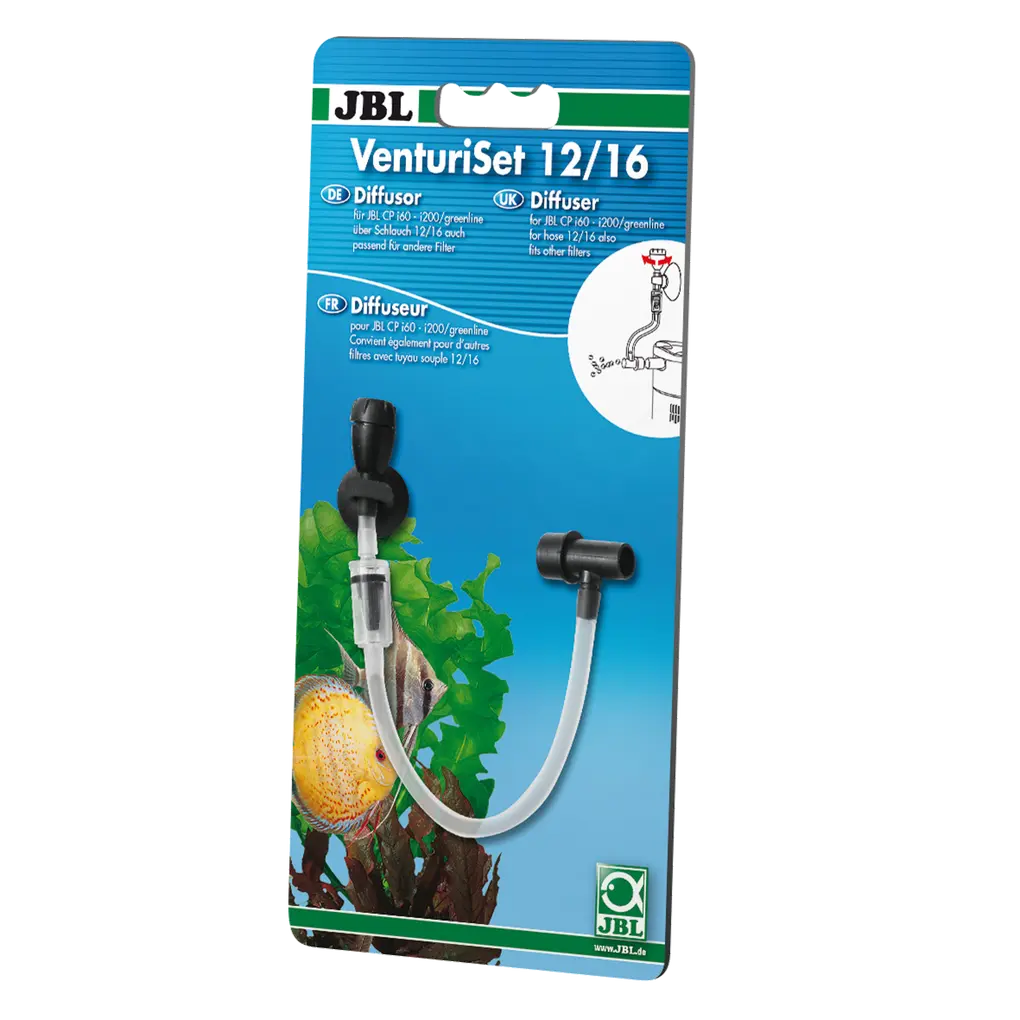 Accessories for internal filters: Diffuser set for regulating the air supply in aquariums