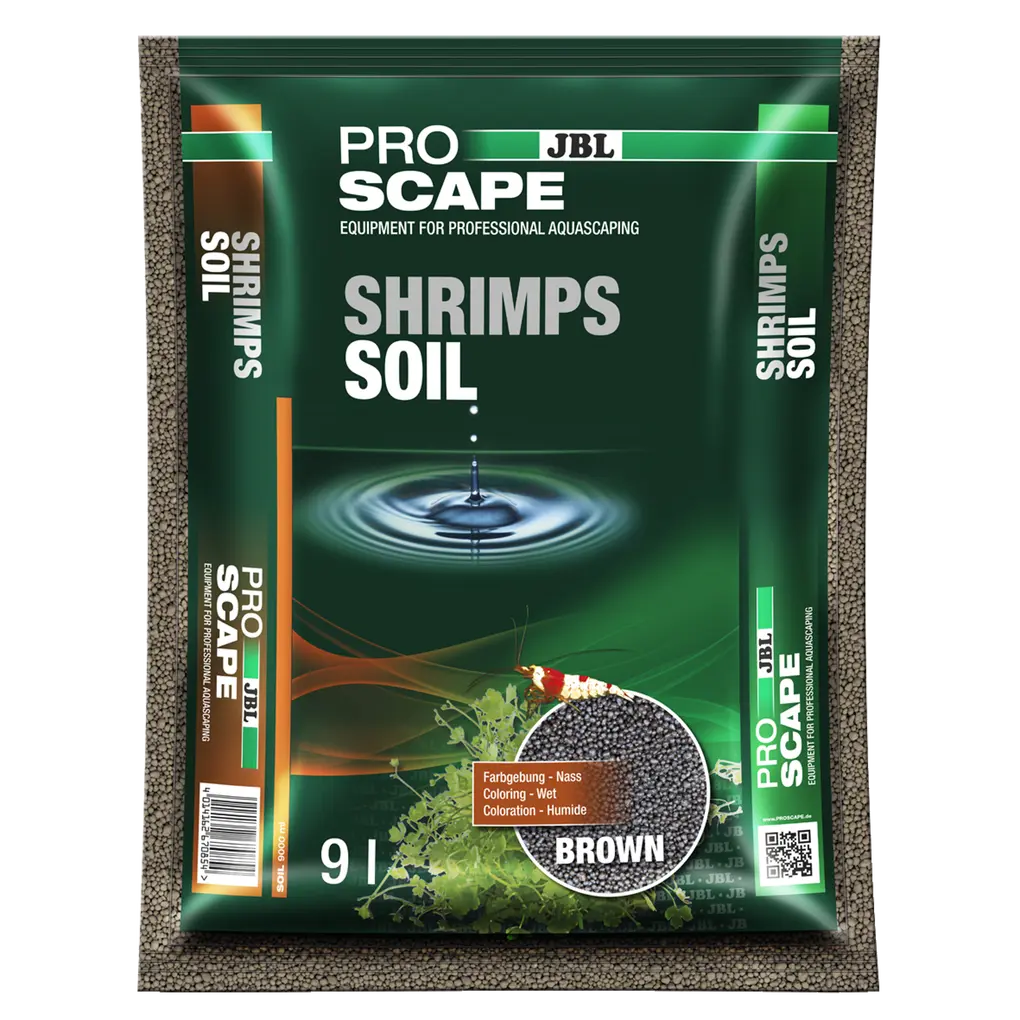 Soil without additional nutrients for shrimp aquariums: Special substrate for aquascaping aquariums