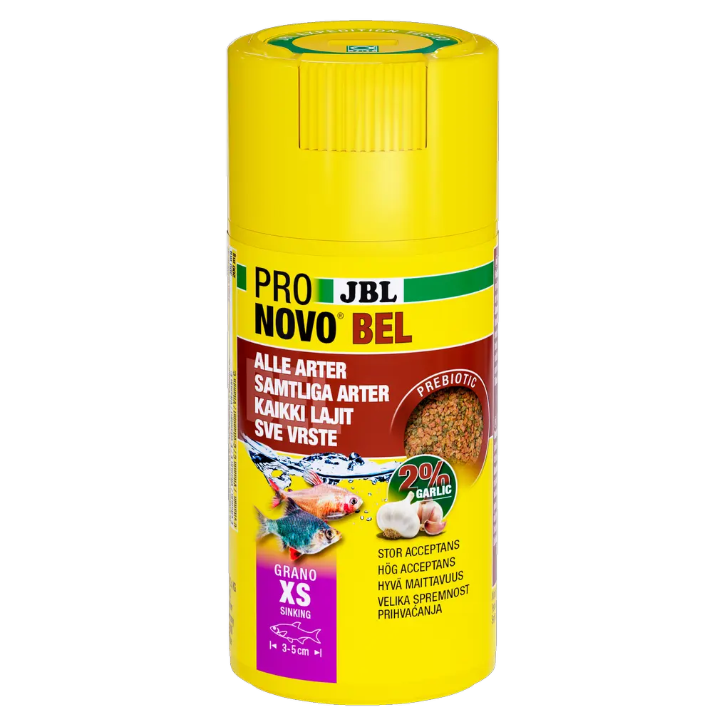 Prebiotic and sinking aquarium fish food: Special fibre in the food provides the beneficial intestinal bacteria with nourishment for healthy digestion.