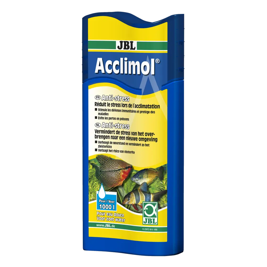 Pour une eau d'aquarium adaptée aux poissons : lors de l'introduction de nouveaux poissons, après avoir effectué des travaux dans l'aquarium, lors du transport des poissons pour activer les défenses immunitaires des poissons d'aquarium d'eau douce.
