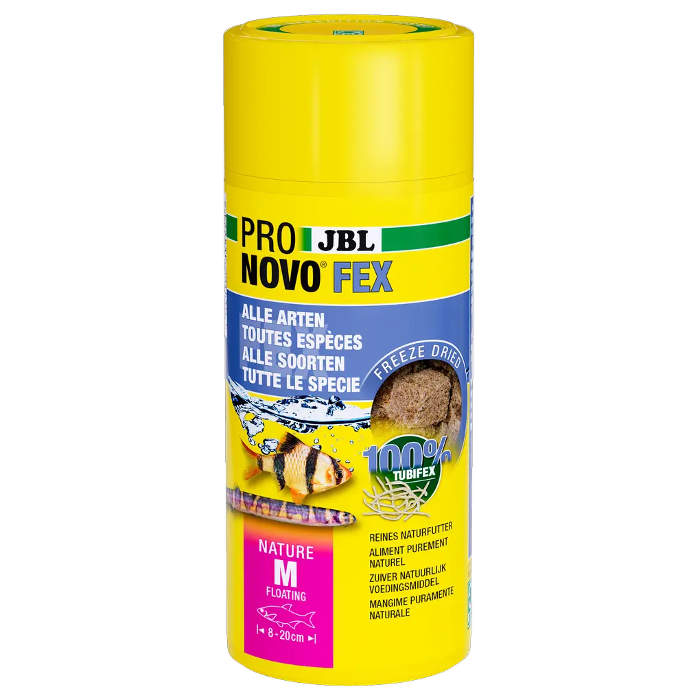 Gefriergetrocknete Tubifex (Bachröhrchenwürmer) als ideale Futterergänzung/Leckerbissen für alle Süßwasserfische, Krebse, Garnelen und Axolotl