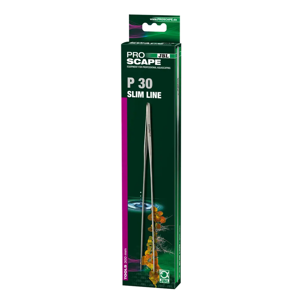 Professional insertion of aquatic plants for designing aquarium landscapes: Slim, straight tweezers for aquascaping. Especially for small, lawn-forming plants.