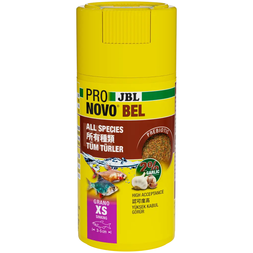 Prebiotic and sinking aquarium fish food: Special fibre in the food provides the beneficial intestinal bacteria with nourishment for healthy digestion.