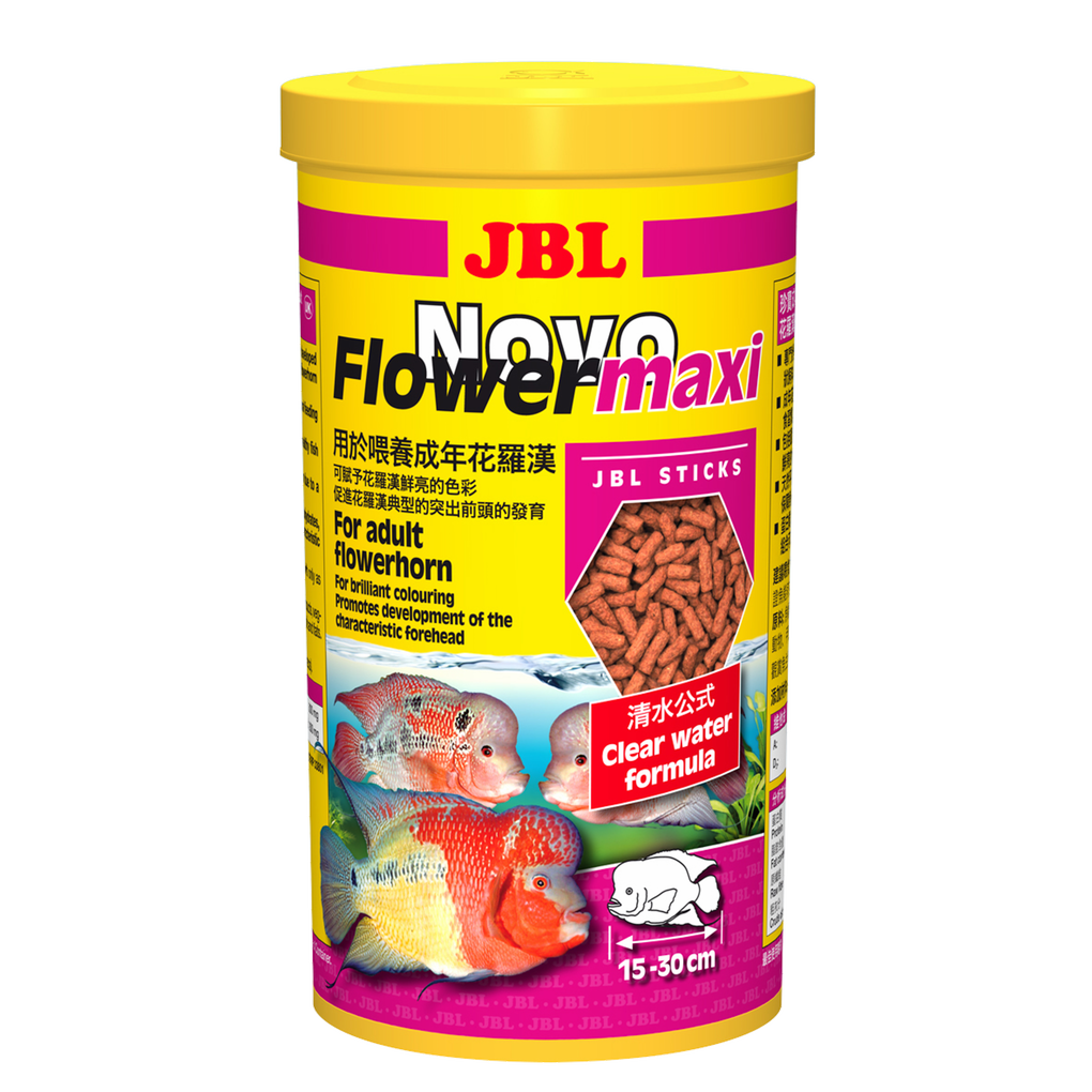 Perfect nutrition for large Flowerhorn cichlids from 15 cm in length.