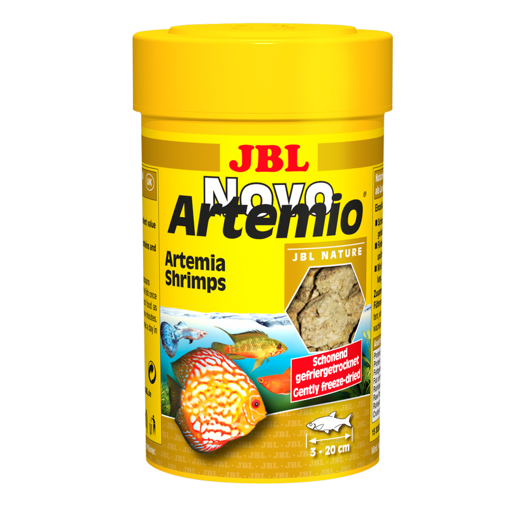 Alternative to live and frozen food: Supplementary nutrition for tropical freshwater and saltwater fish. Drying process preserves nutrients.