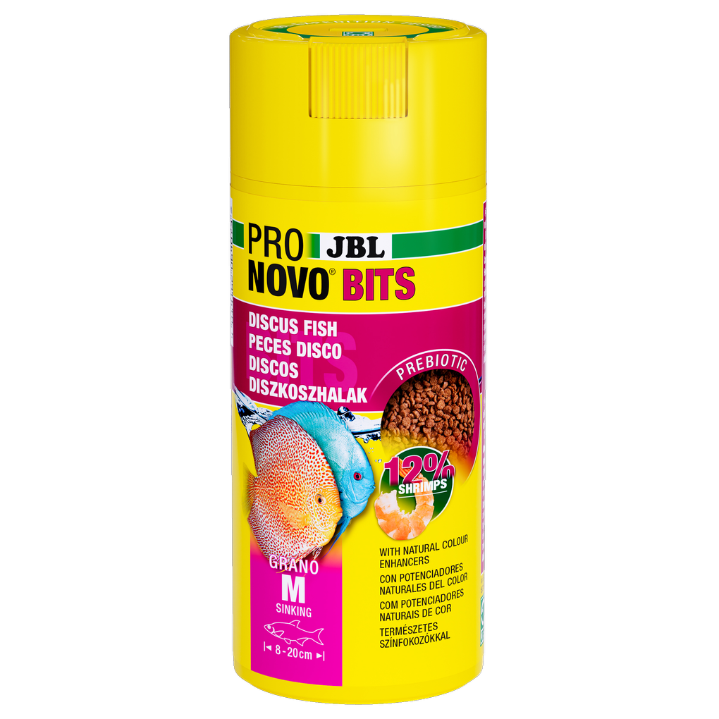 Prebiotic & sinking aquarium fish food: Special fibre in the food provides the beneficial intestinal bacteria with nourishment for healthy digestion.