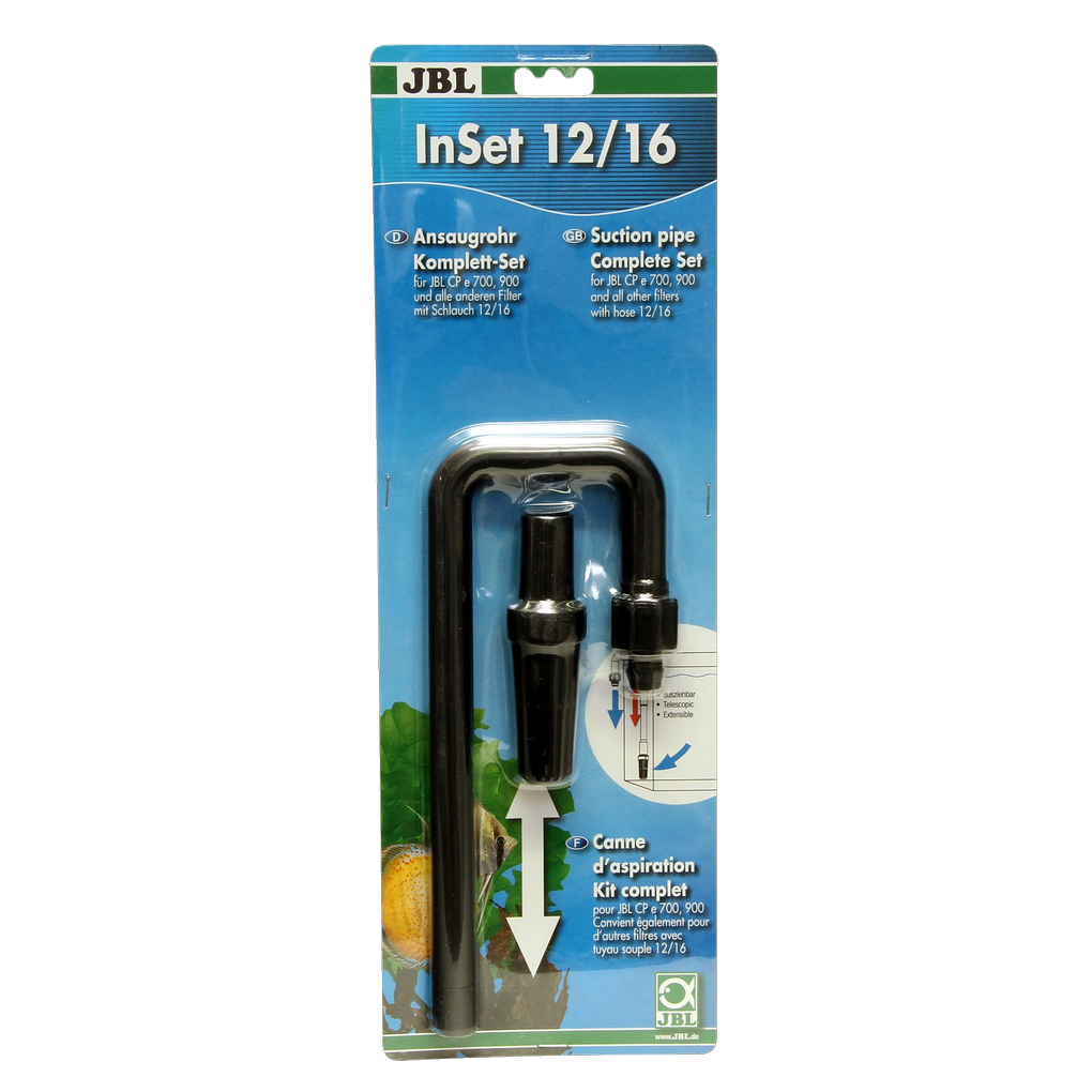 Accessories for external filters: Complete intake pipe set for CristalProfi e external filters and other filters