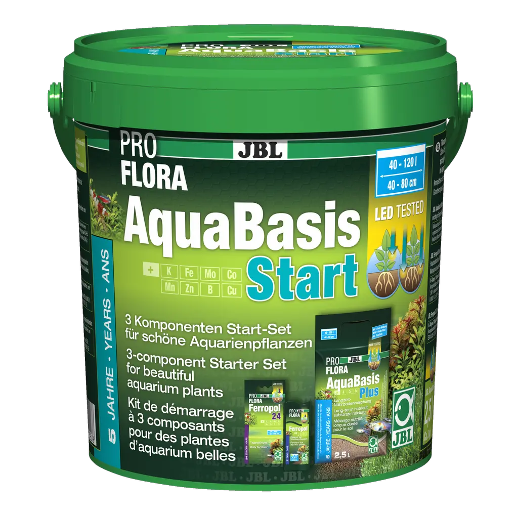 Grundversorgung für Pflanzen: Dünger-Set für Süßwasser-Aquarien mit Langzeit-Nährboden, Basisdünger und Tagesdünger