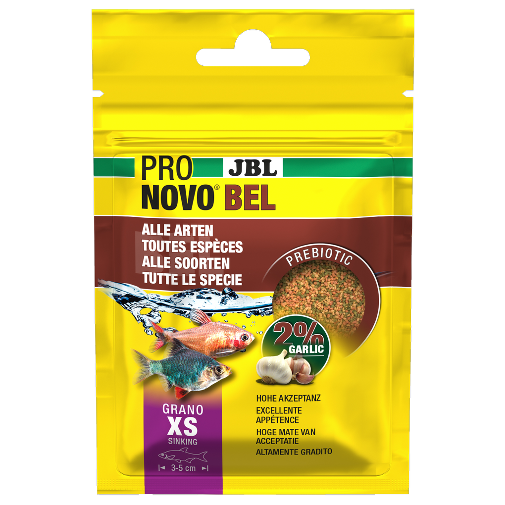 Prebiotic and sinking aquarium fish food: Special fibre in the food provides the beneficial intestinal bacteria with nourishment for healthy digestion.