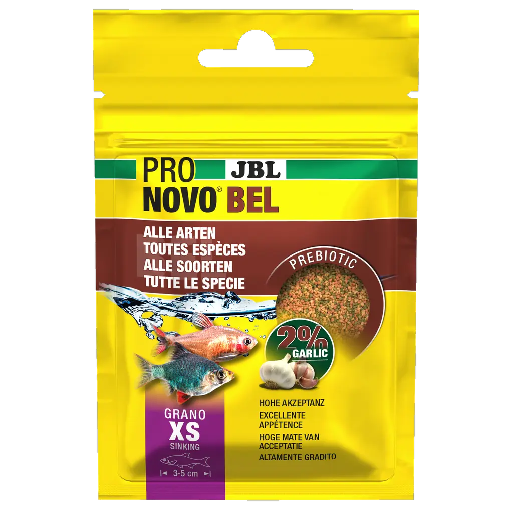 Prebiotic and sinking aquarium fish food: Special fibre in the food provides the beneficial intestinal bacteria with nourishment for healthy digestion.