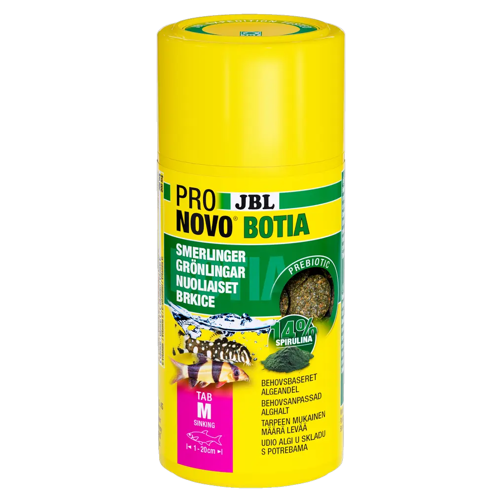 Ideal staple food for all loach species (Botia species, sucking loaches, fin suckers, spiny-eyed loaches)