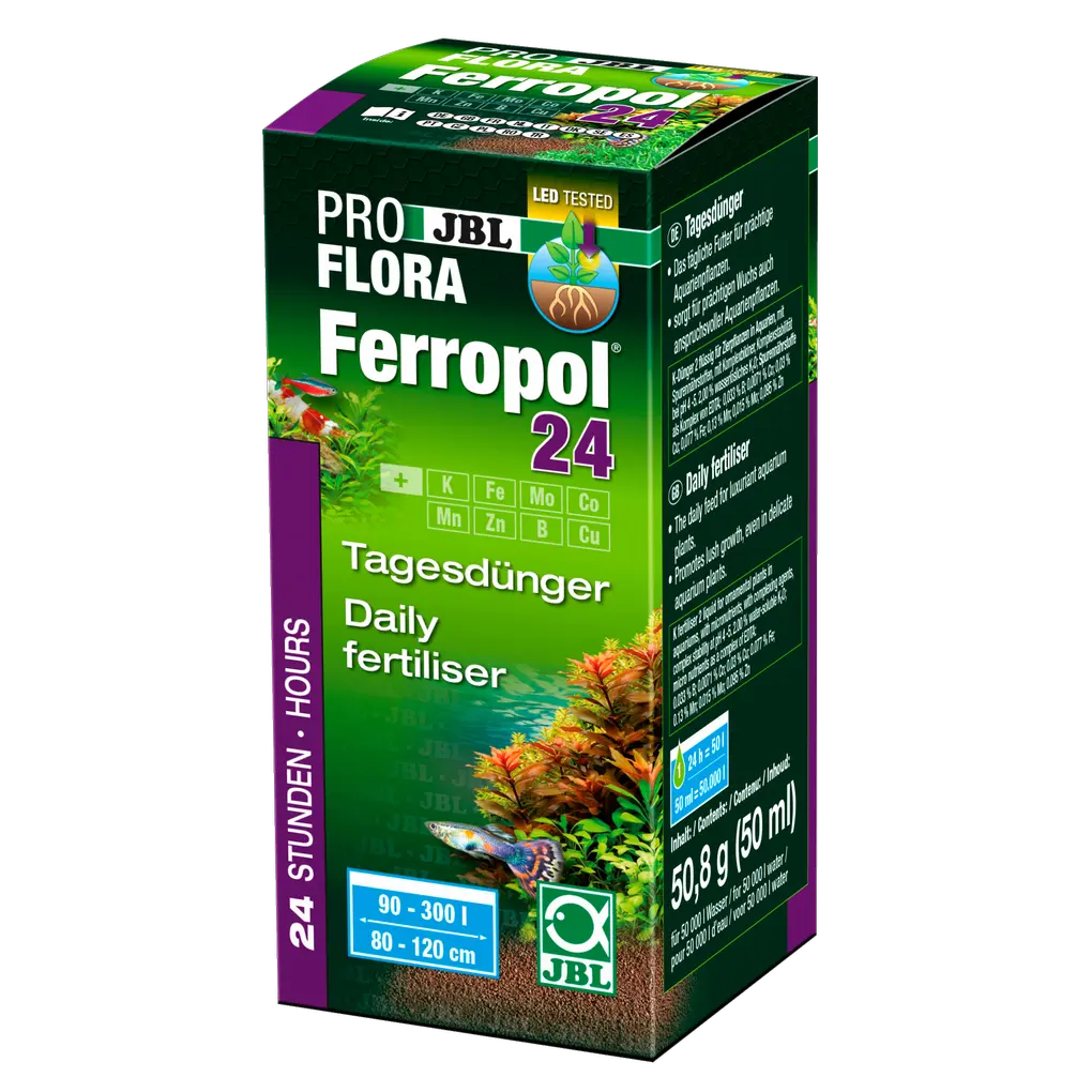 For the daily care of magnificent aquarium plants: daily fertiliser for freshwater aquariums