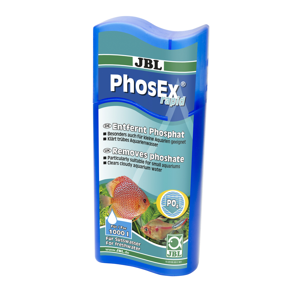 For fish- and plant-friendly aquarium water: Reliably binds phosphate and thus prevents unwanted algae growth. For freshwater, turtle and shrimp aquariums.