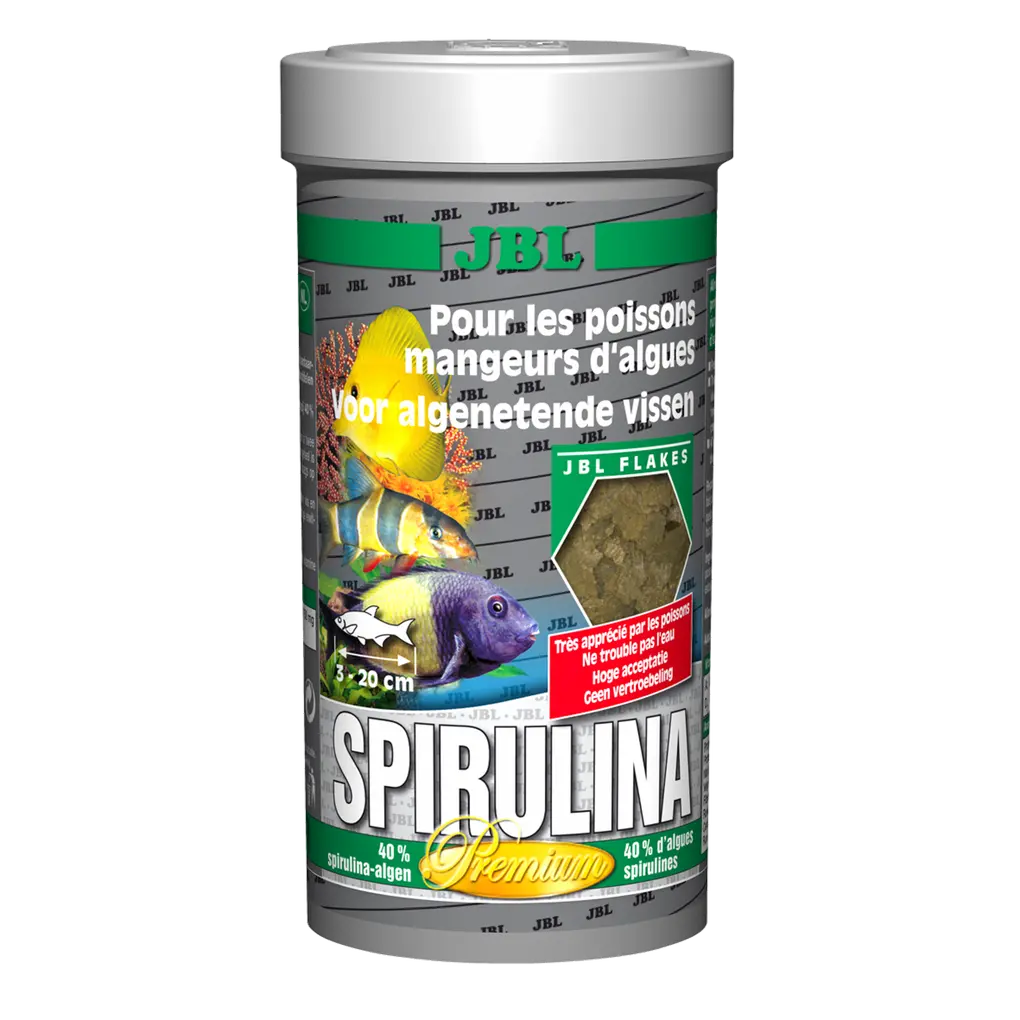 Teneur maximale en algues pour une alimentation saine : alimentation complète et croissance optimale des poissons d'eau douce et d'eau de mer se nourrissant d'algues.