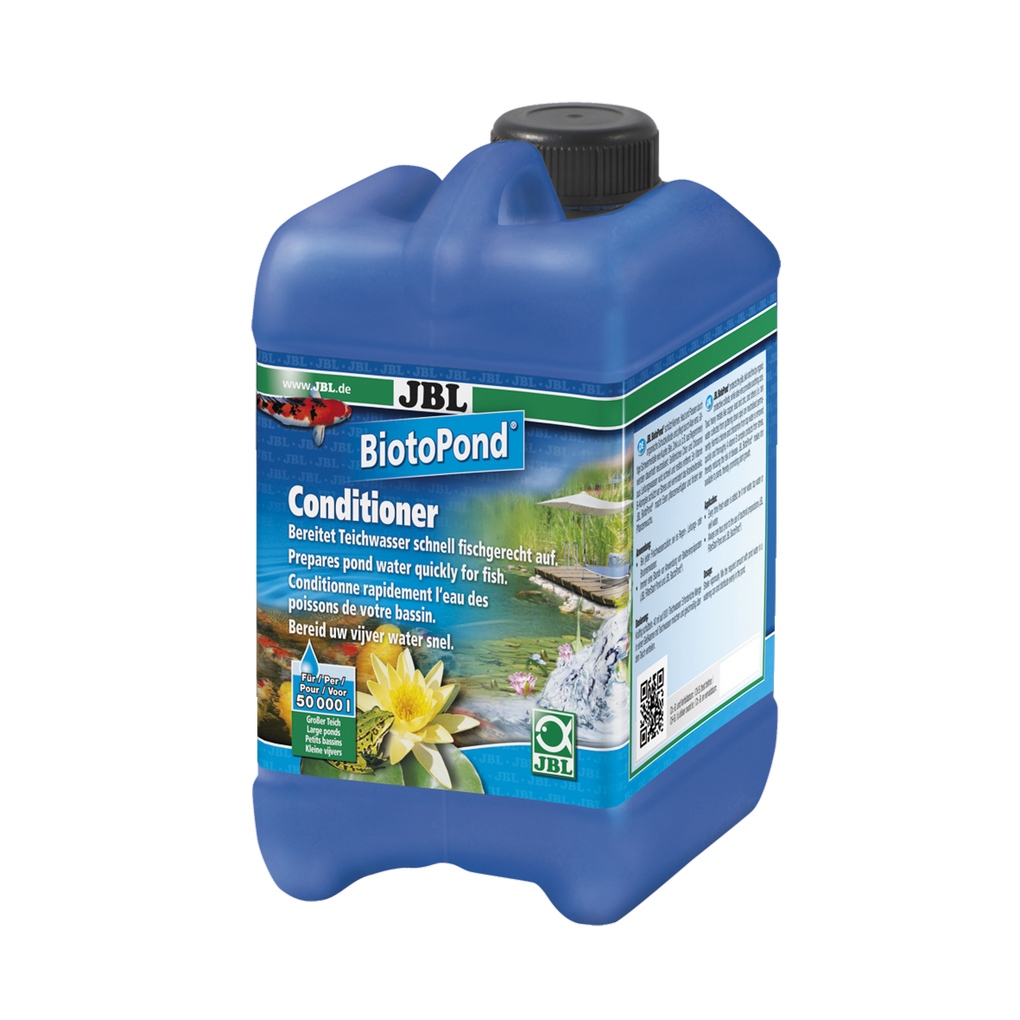 Fish-friendly pond environment: water conditioner for a healthy pond environment and protection against stress and disease