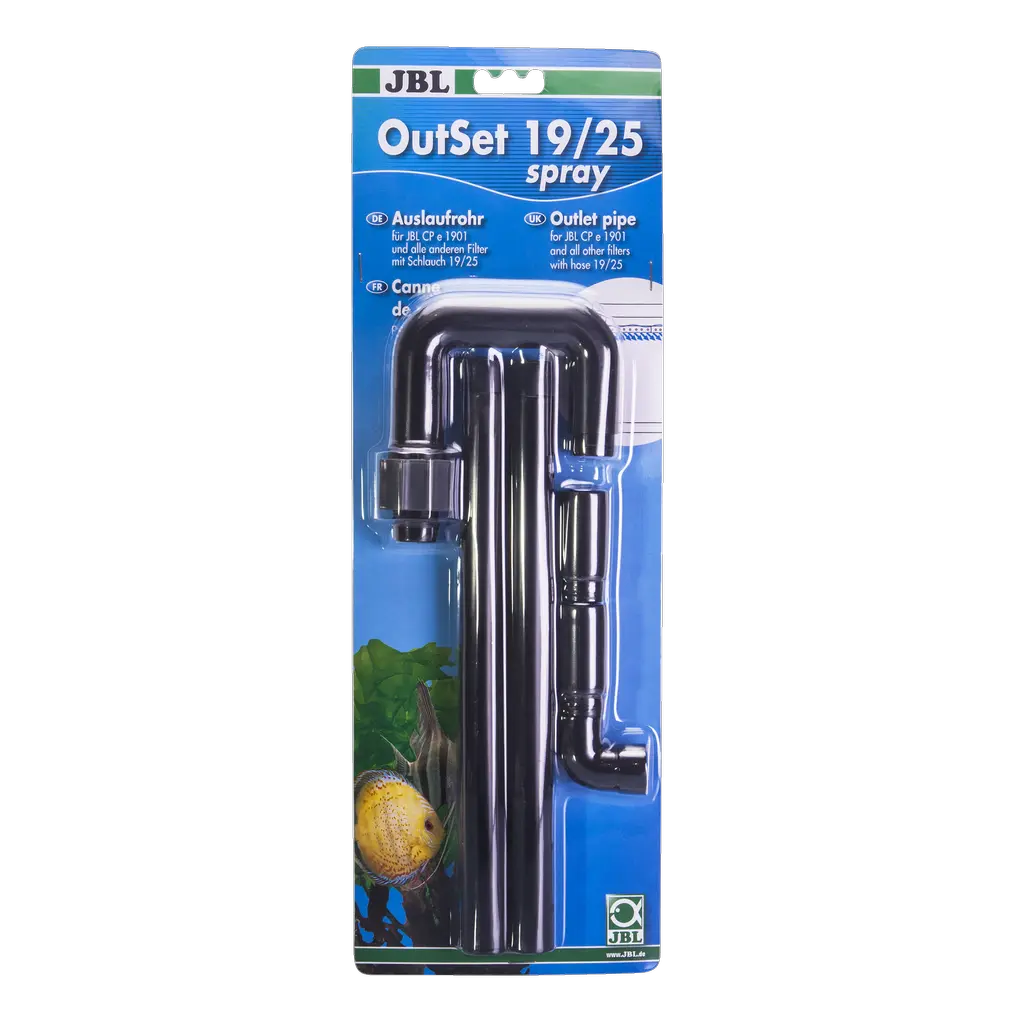 Accessories for external filters: Complete outlet pipe set with jet nozzle for CristalProfi e external filters and other filters with hose