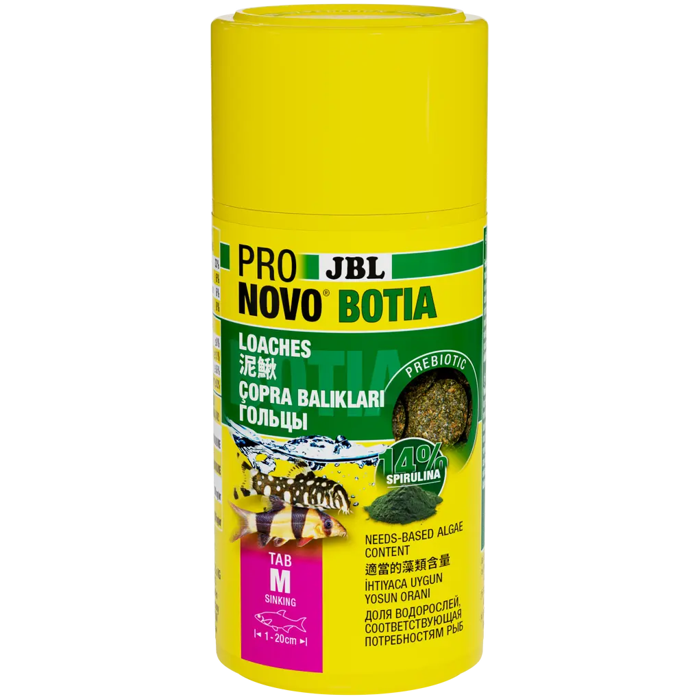 Ideal staple food for all loach species (Botia species, sucking loaches, fin suckers, spiny-eyed loaches)