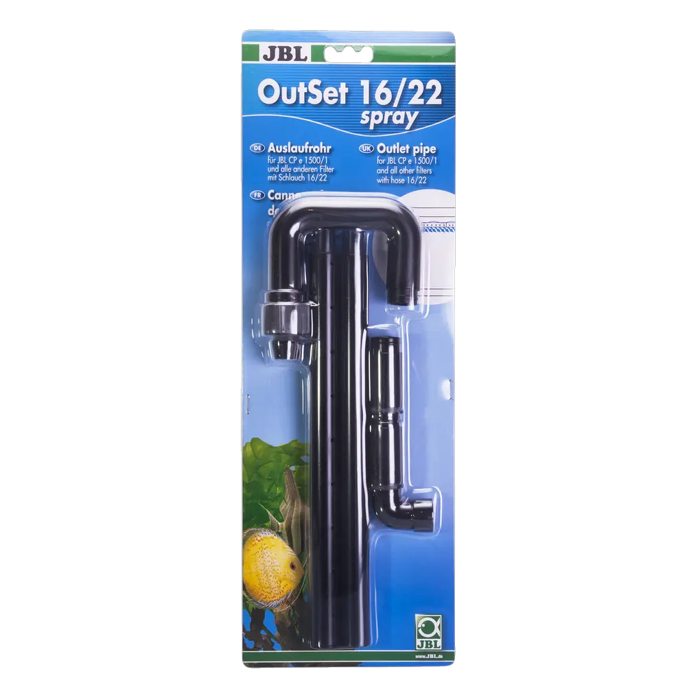 Accessories for external filters: Complete outlet pipe set with jet nozzle for CristalProfi e external filters and other filters with hose