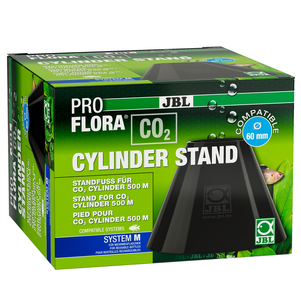 Para una sujeción segura de todas las botellas reutilizables de CO2 de 500 g con extremo redondeado y hasta 6 cm de diámetro.