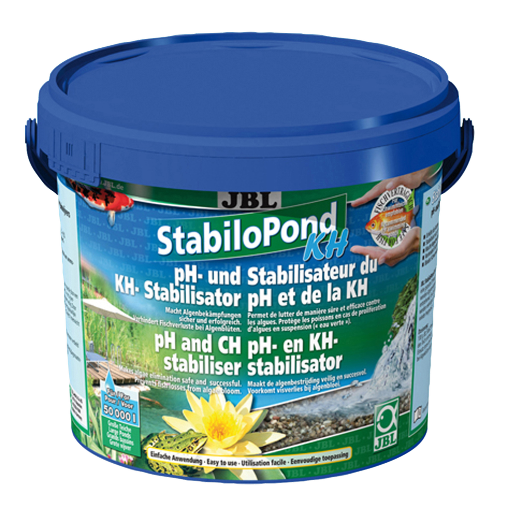 Natural balance: Granules for stabilising the pH value at 7.5 to 8.5 for successful algae control in ponds