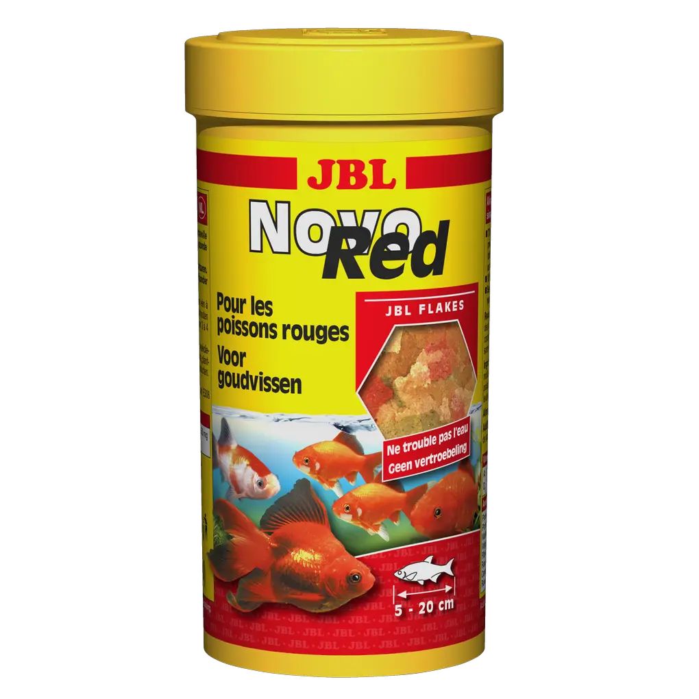 Alimentation complète et croissance optimale des poissons rouges : teneur élevée en acides gras insaturés grâce aux germes de blé.