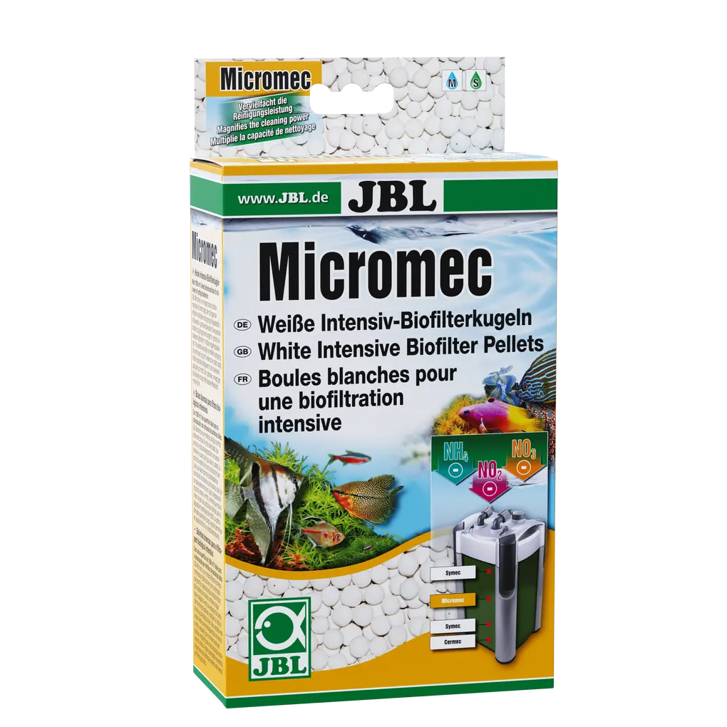Dégradation biologique des polluants dans les aquariums d'eau douce et d'eau de mer : billes de verre bio-frittées pour utilisation dans les filtres d'aquarium