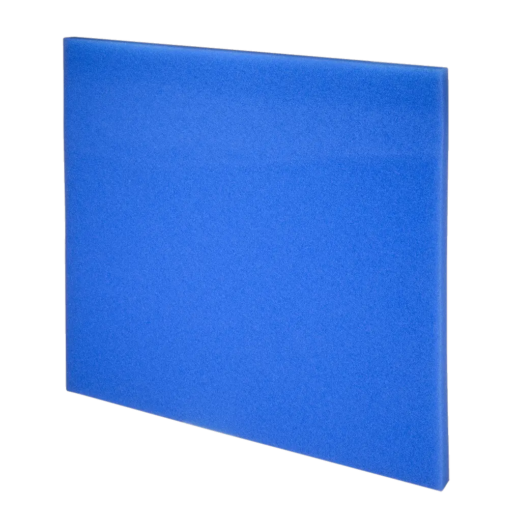 Quick removal of cloudiness in freshwater and saltwater aquariums and pond water: reusable foam for use in filters