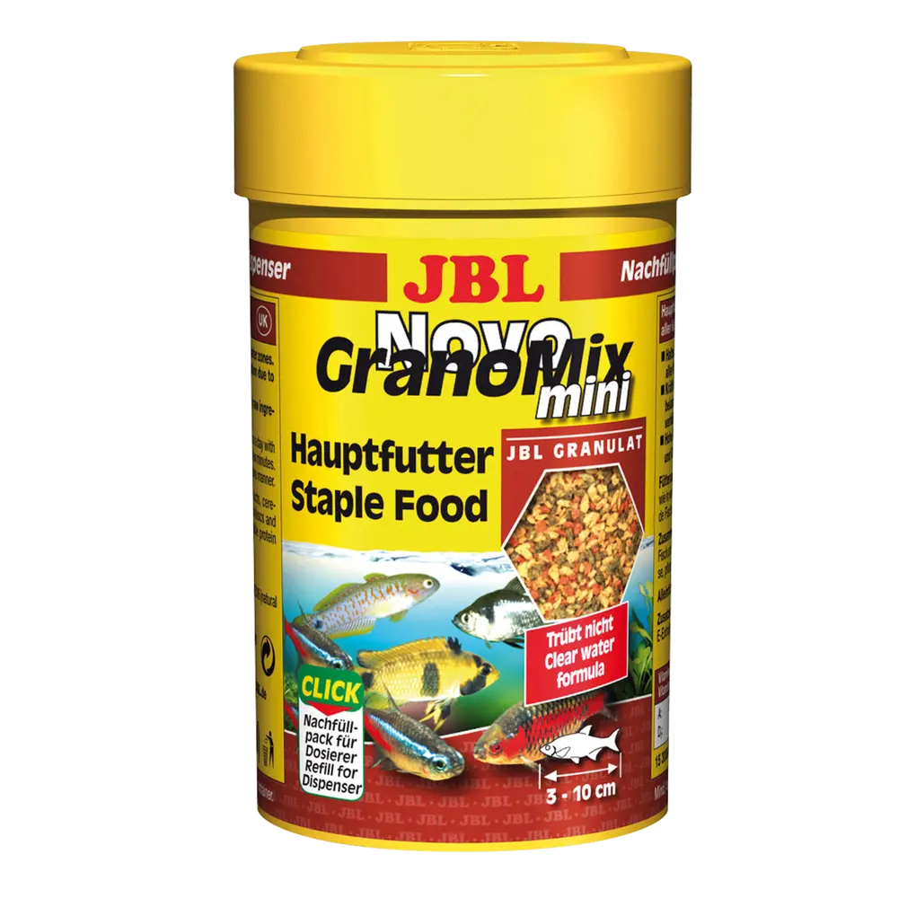 Complete nutrition and optimal growth for tropical freshwater fish