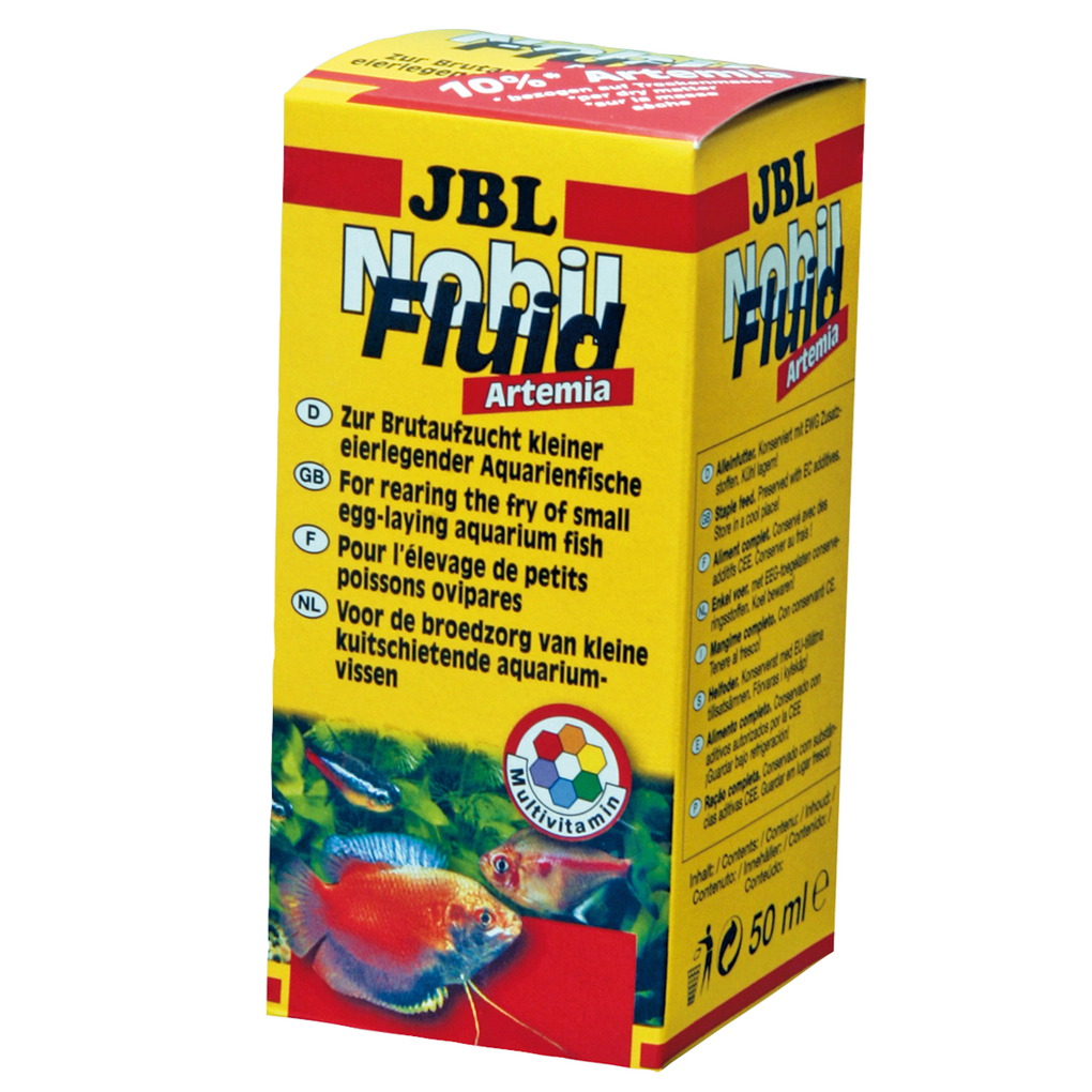 Complete nutrition: Liquid rearing food for young egg-laying aquarium fish. Ultra-fine homogenate made from over 50 natural raw materials.