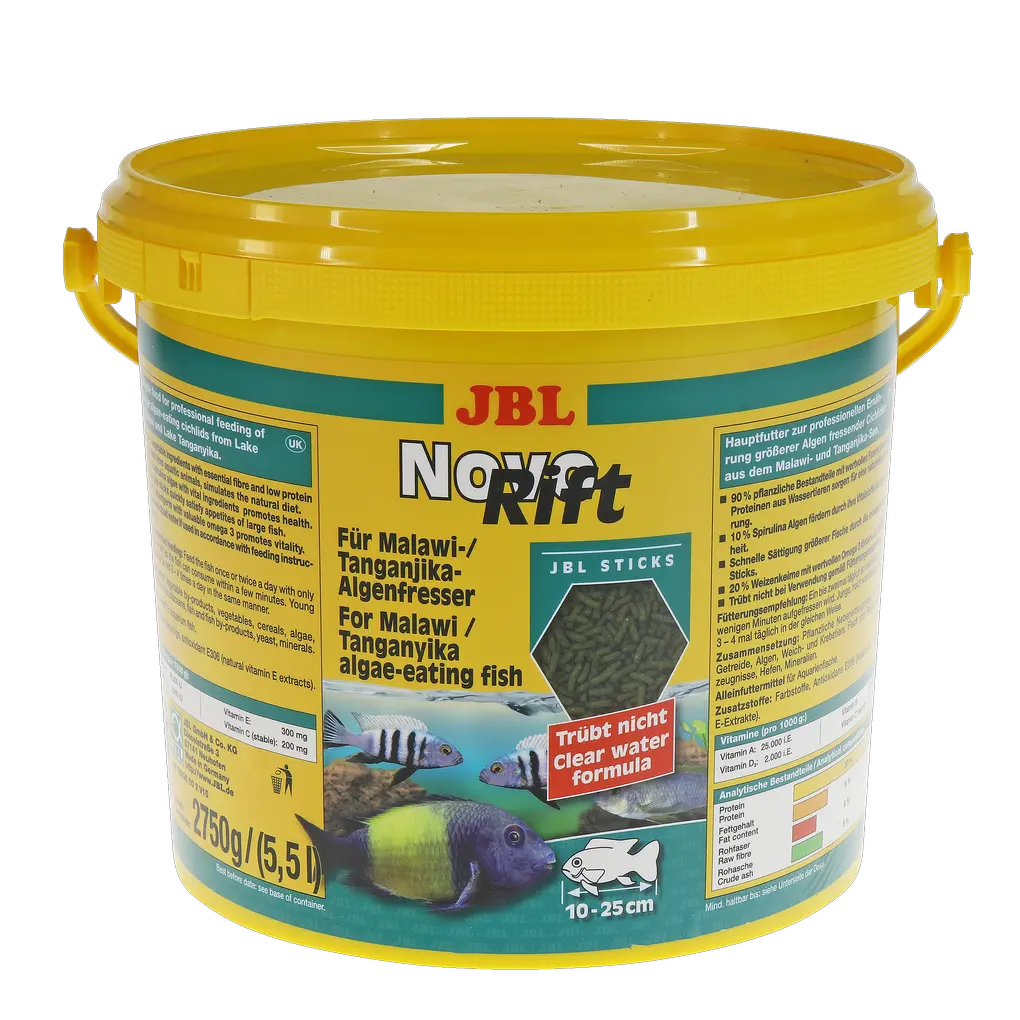 Complete nutrition and optimal growth for herbivorous cichlids from Lake Malawi and Lake Tanganyika