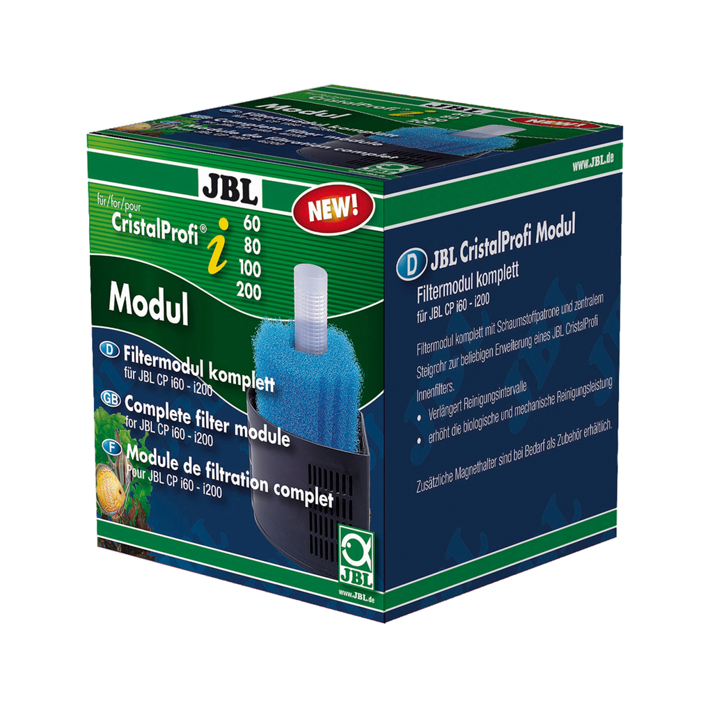 As a spare part or as an addition to the extension: Complete filter module for JBL CristalProfi i series (i60 - i200)