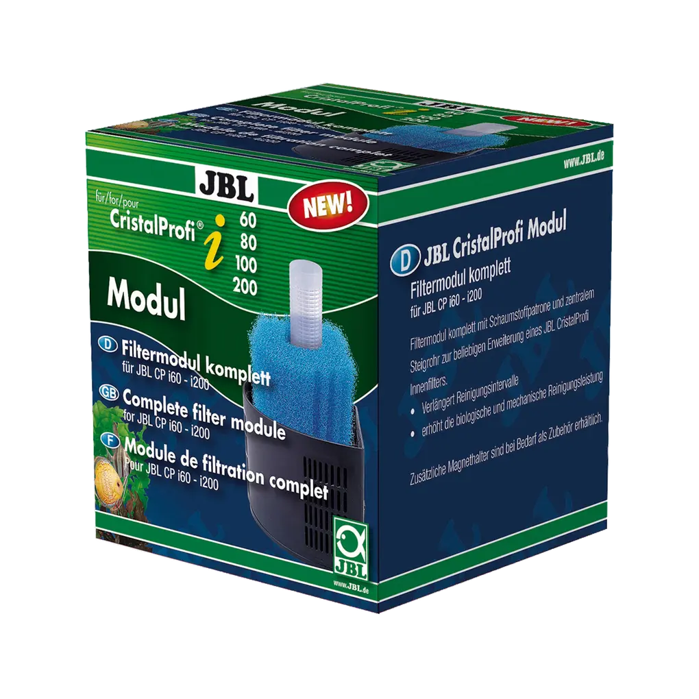 As a spare part or as an addition to the extension: Complete filter module for JBL CristalProfi i series (i60 - i200)