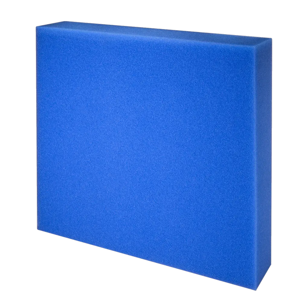 Quick removal of cloudiness in freshwater and saltwater aquariums and pond water: reusable foam for use in filters