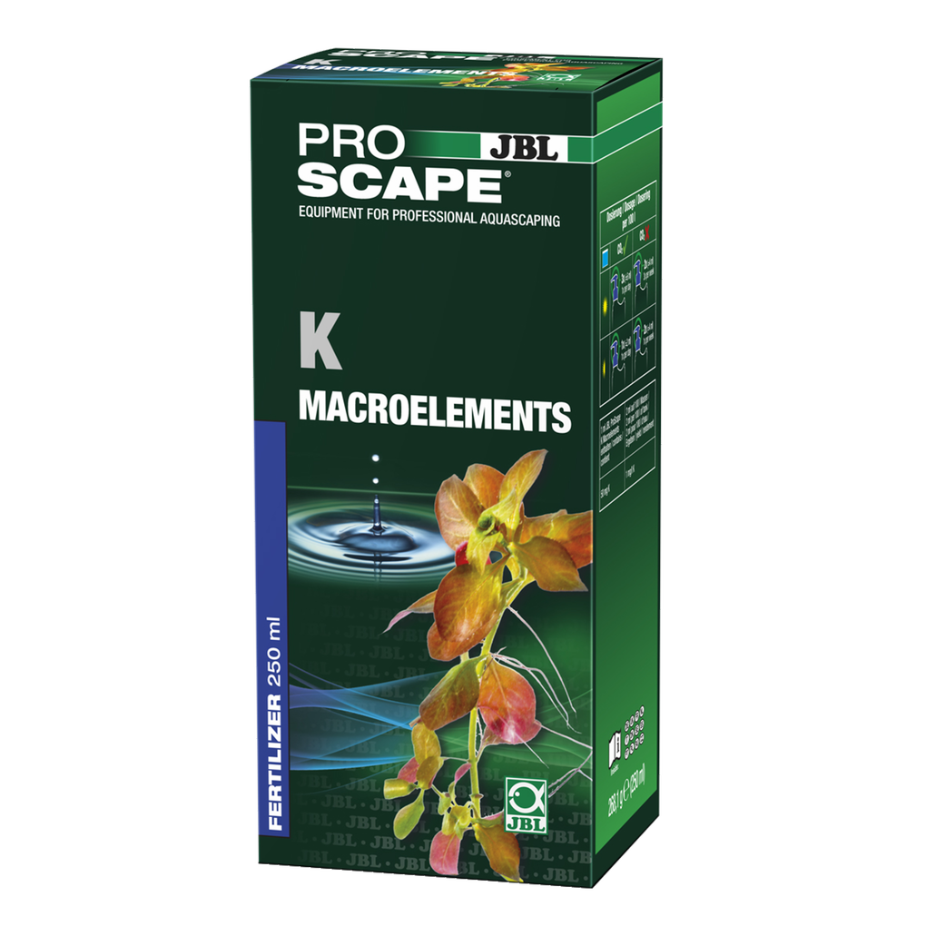 Additional nutrients for plants: Potassium supplement fertiliser for aquascaping aquariums