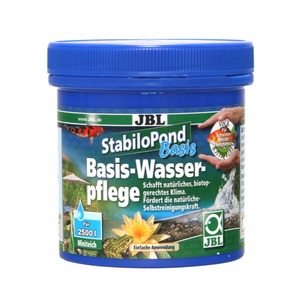 Natural, biotope-friendly balance: basic care product for stabilising the KH, GH and pH values in the pond