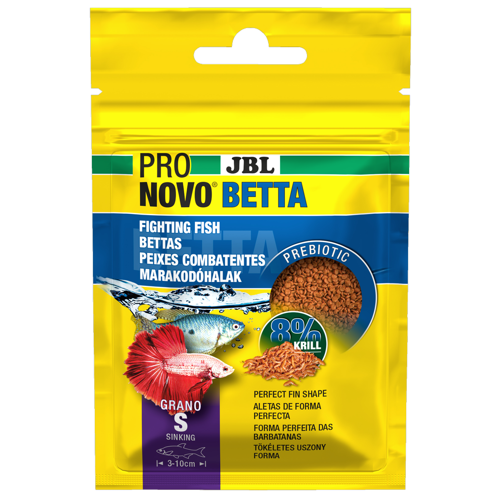 Prebiotic & sinking aquarium fish food: Special fibre in the food provides the beneficial intestinal bacteria with nourishment for healthy digestion.
