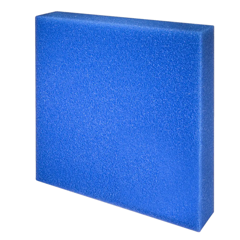 Quick removal of cloudiness in freshwater and saltwater aquariums and pond filters: reusable foam for use in filters