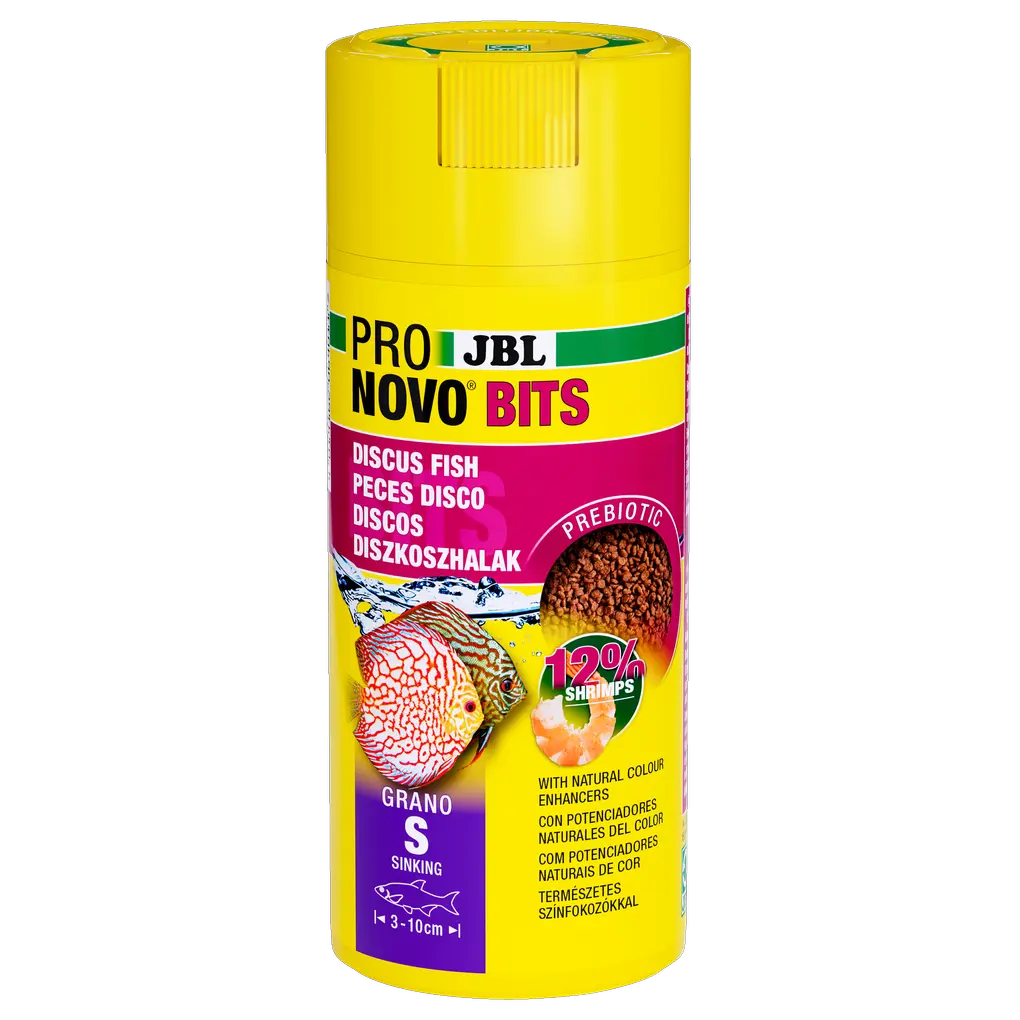 Prebiotic & sinking aquarium fish food: Special fibre in the food provides the beneficial intestinal bacteria with nourishment for healthy digestion.