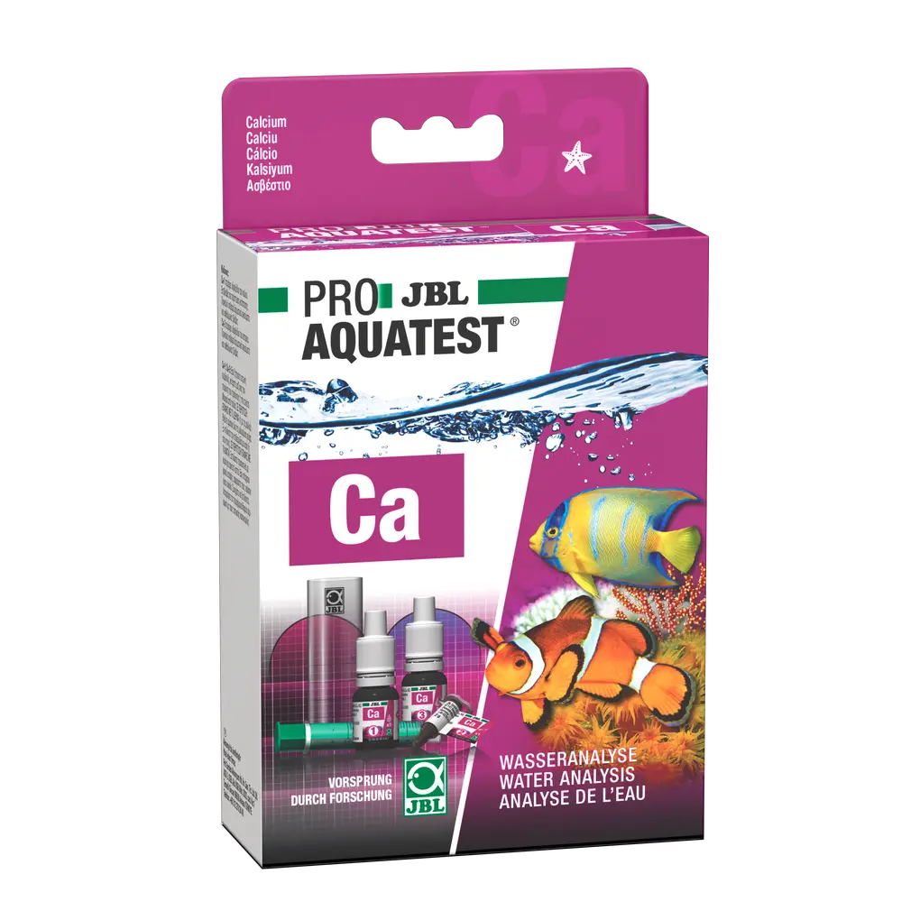 Simple and reliable monitoring of aquarium water values. Determination of the optimum calcium value for strong and healthy coral growth.