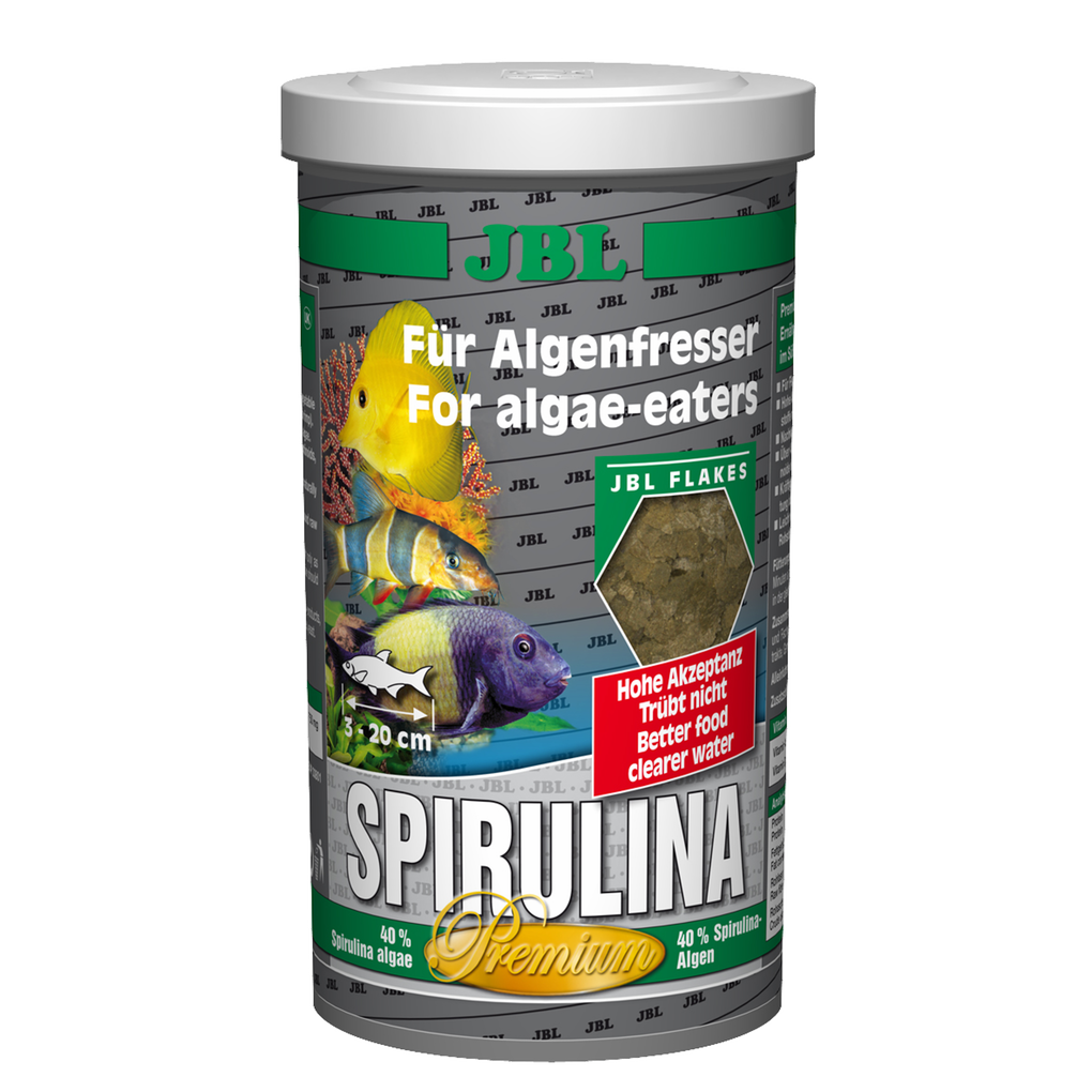 Maximum algae content for healthy nutrition: Complete nutrition and optimal growth of algae-eating freshwater and saltwater fish