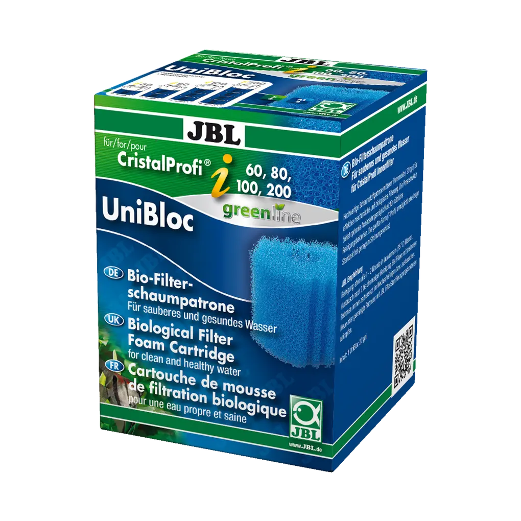 Clean and healthy water: Replacement foam cartridge for CristalProfi i60-200 aquarium filters