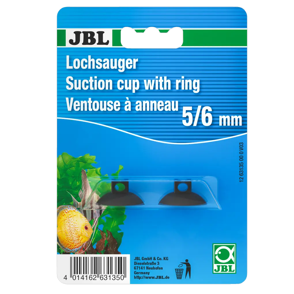 Suction cup holder for attaching thermometers in aquariums and terrariums