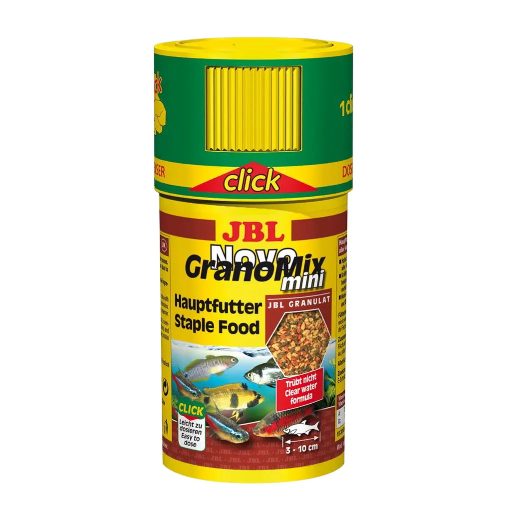 Alimentazione completa e crescita ottimale dei pesci tropicali d'acqua dolce