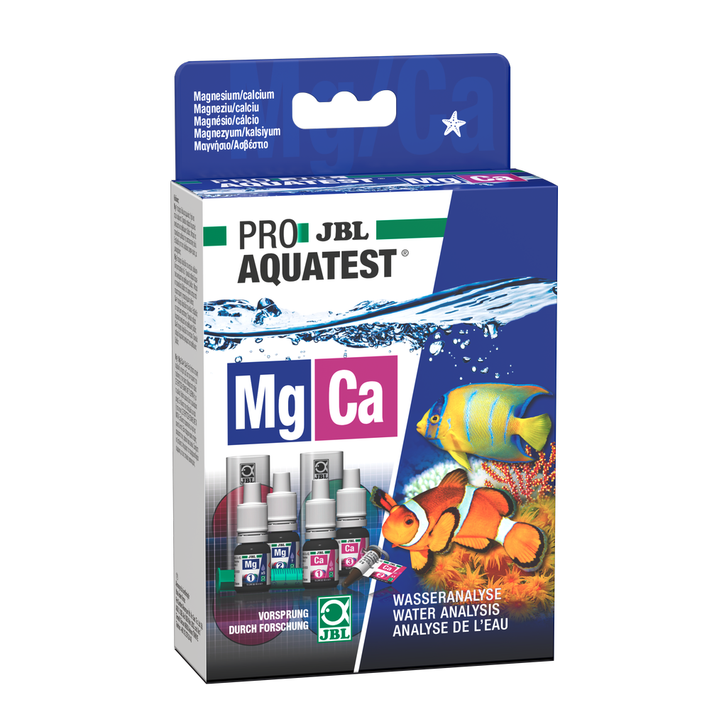 Simple and reliable monitoring of aquarium water values. Determination of the optimum magnesium and calcium values for strong and healthy growth of corals and calcareous red algae.