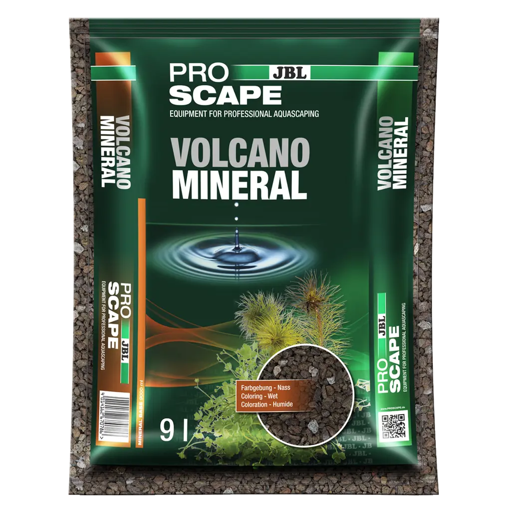 Volcanic rock substrate as a stable foundation for stone and driftwood structures: Special substrate for aquascaping aquariums