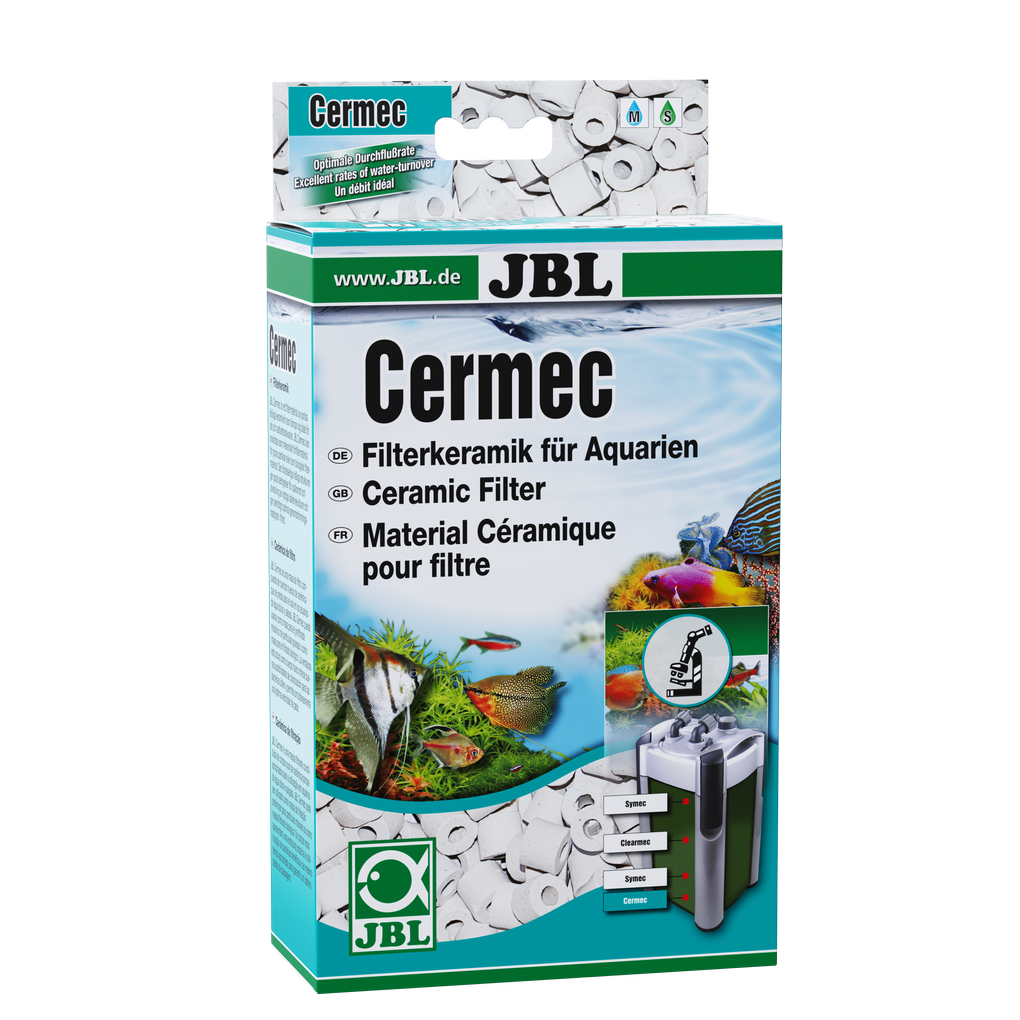 Clean and healthy water: ceramic filter tubes for use in aquarium filters