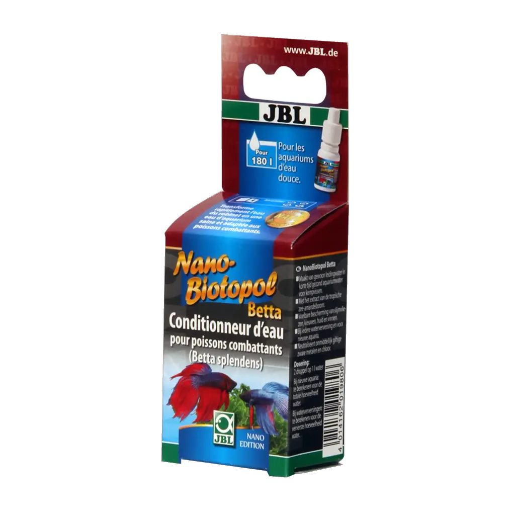 Pour une eau d'aquarium adaptée aux poissons : lors de la mise en place d'un nouvel aquarium et lors du changement d'eau pour les poissons combattants.