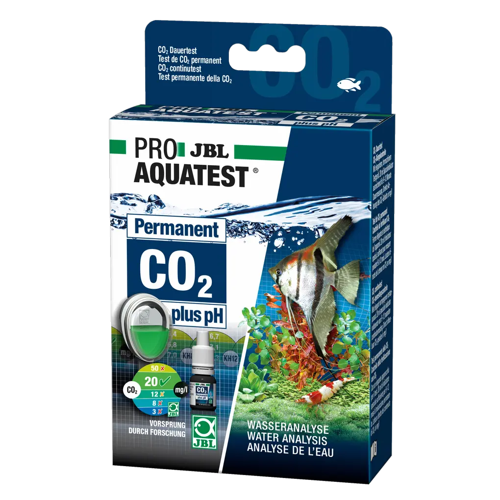 Simple and reliable monitoring of aquarium water parameters. Continuous direct measurement of the optimum pH value and carbon dioxide content for freshwater aquariums.