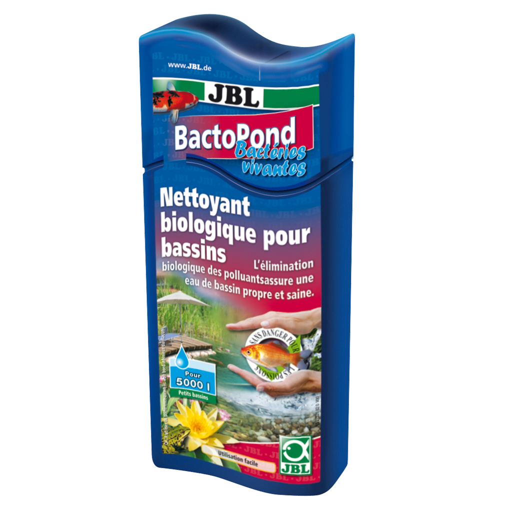 Per un'acqua adatta ai pesci e alle piante: batteri purificanti per la decomposizione delle sostanze nocive biologiche presenti nello stagno (proteine, ammonio/ammoniaca, nitriti)